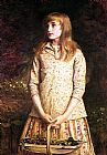 John Everett Millais Famous Paintings - Sweetest eyes were ever seen